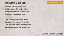 Justin Robert Cooper - Autumn Colours