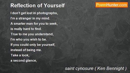saint cynosure ( Ken Bennight ) - Reflection of Yourself