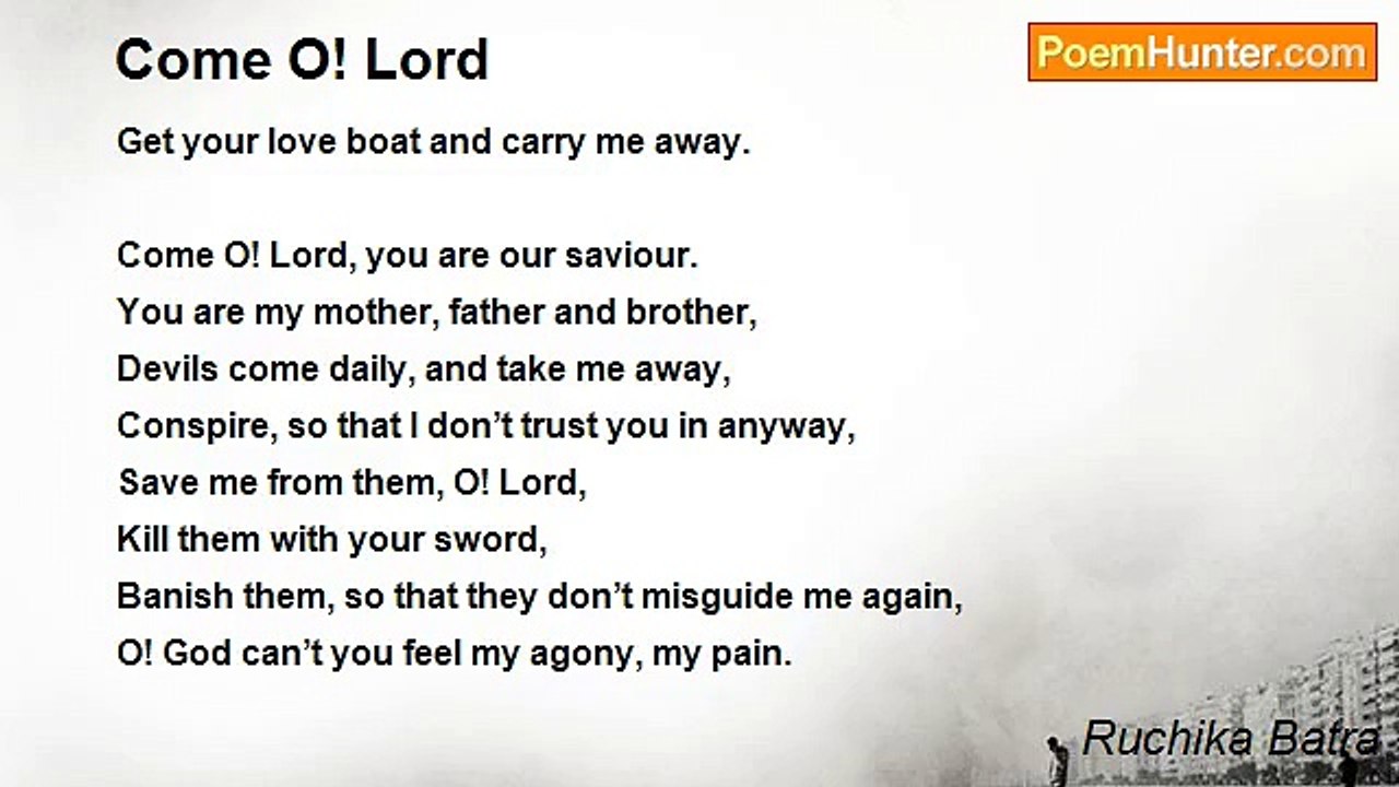 Ruchika Batra - Come O! Lord