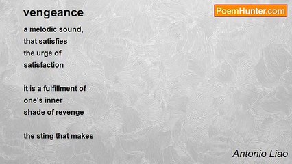 Antonio Liao - vengeance