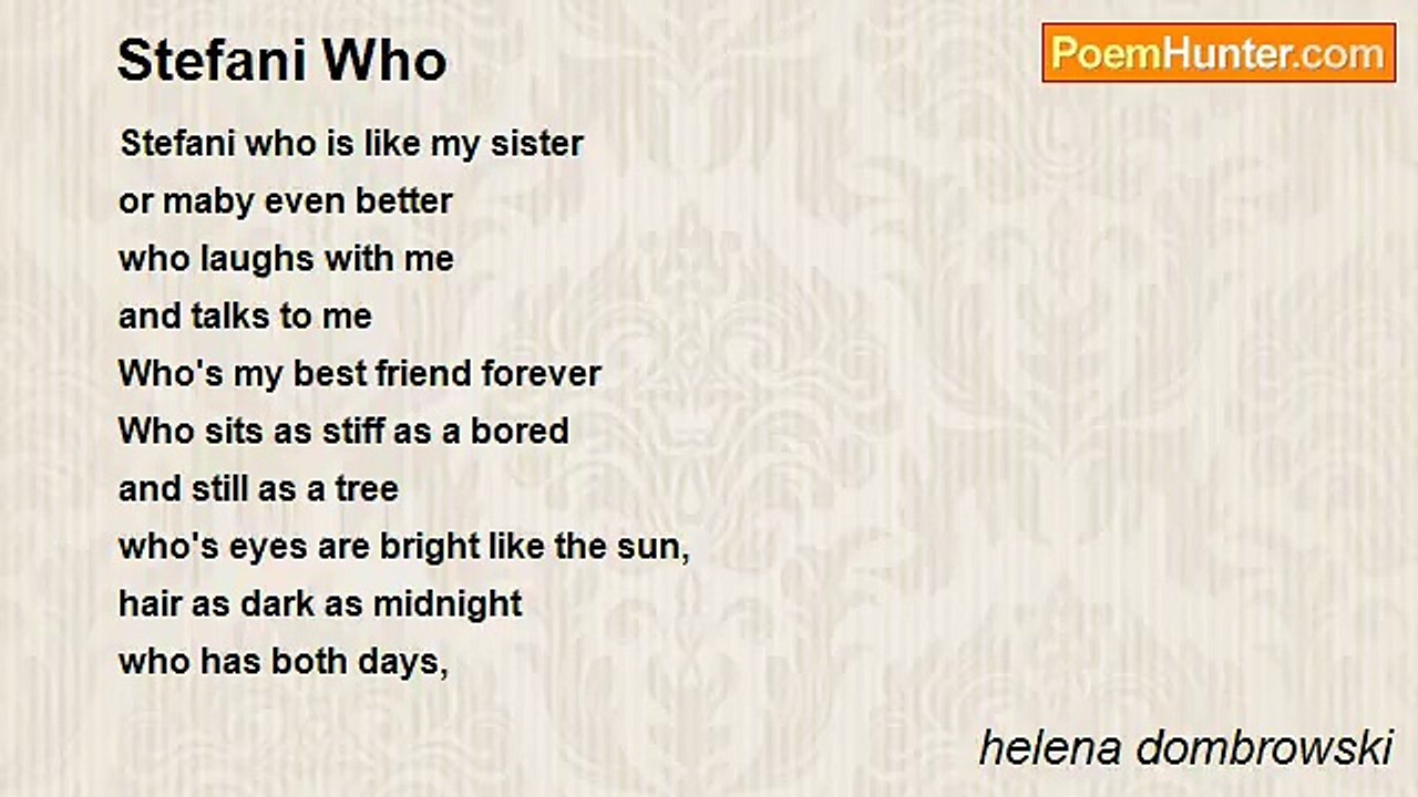 helena dombrowski - Stefani Who