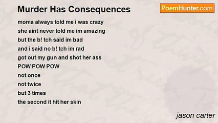 jason carter - Murder Has Consequences