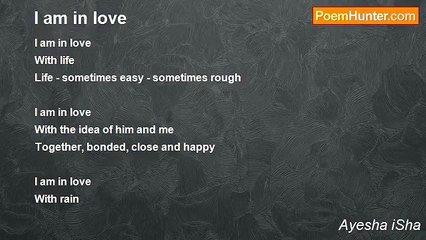 Ayesha iSha - I am in love