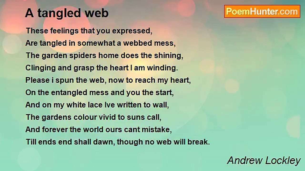 Andrew Lockley - A tangled web