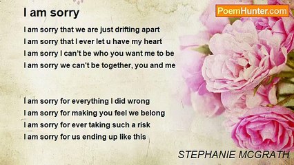 STEPHANIE MCGRATH - I am sorry