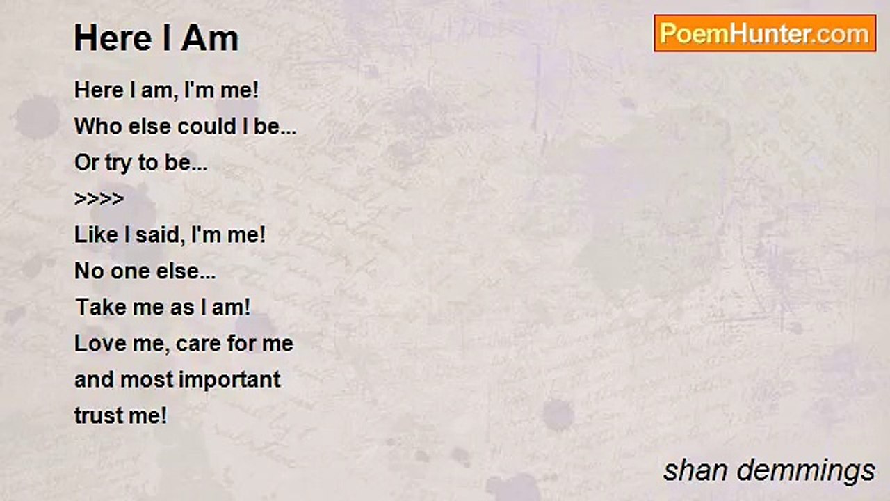 shan demmings - Here I Am