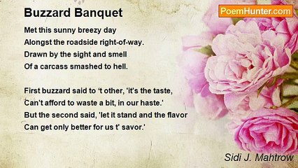 Sidi J. Mahtrow - Buzzard Banquet