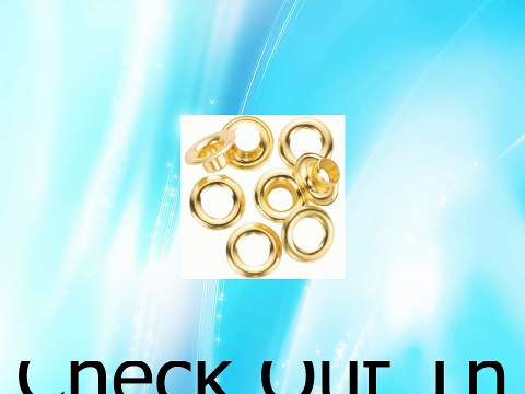 General Tools Mfg 1261-4 1/2-Inch Grommet Refill With 24 Brass Grommets