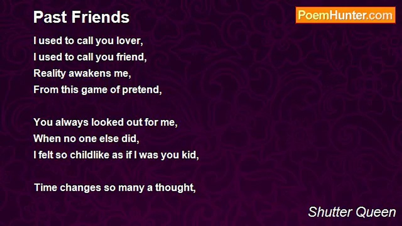 Shutter Queen - Past Friends