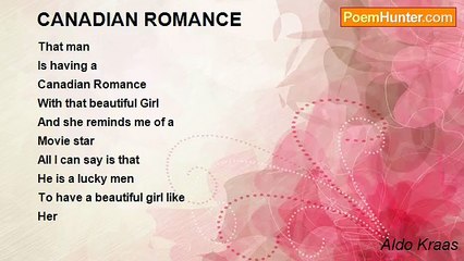 Aldo Kraas - CANADIAN ROMANCE