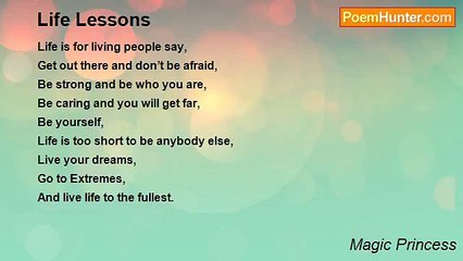 Magic Princess - Life Lessons