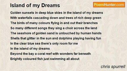 chris spurrell - Island of my Dreams