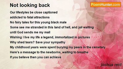 joshua reid - Not looking back
