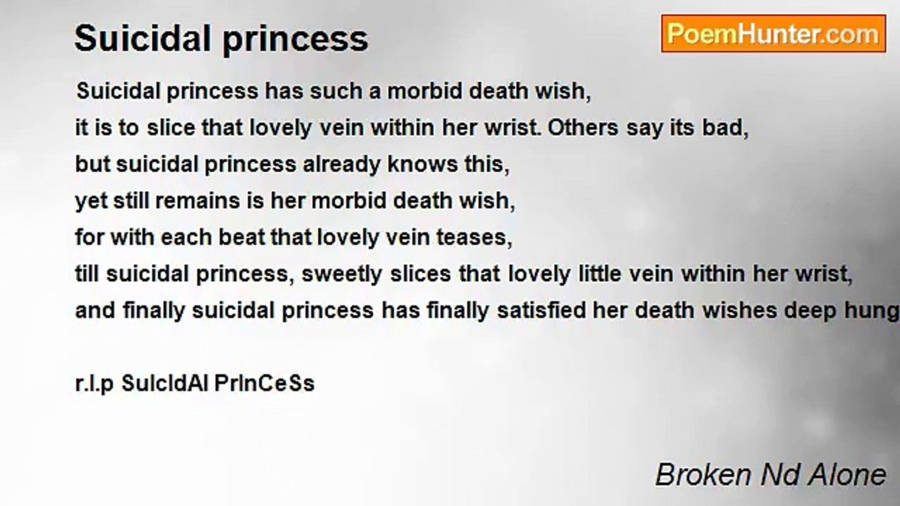 Broken Nd Alone - Suicidal princess