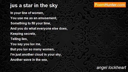 angel lockheart - jus a star in the sky