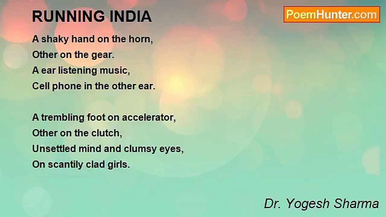Dr. Yogesh Sharma - RUNNING INDIA