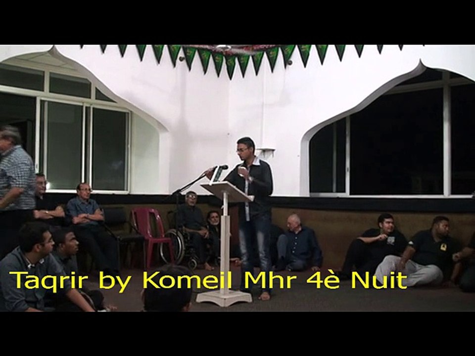 Taqrir 4è Nuit Mhr 1436