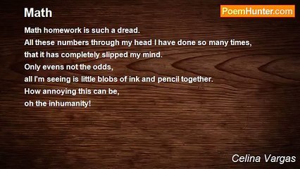 Celina Vargas - Math
