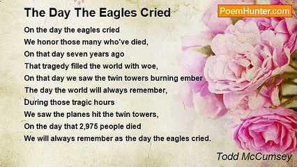 Todd McCumsey - The Day The Eagles Cried