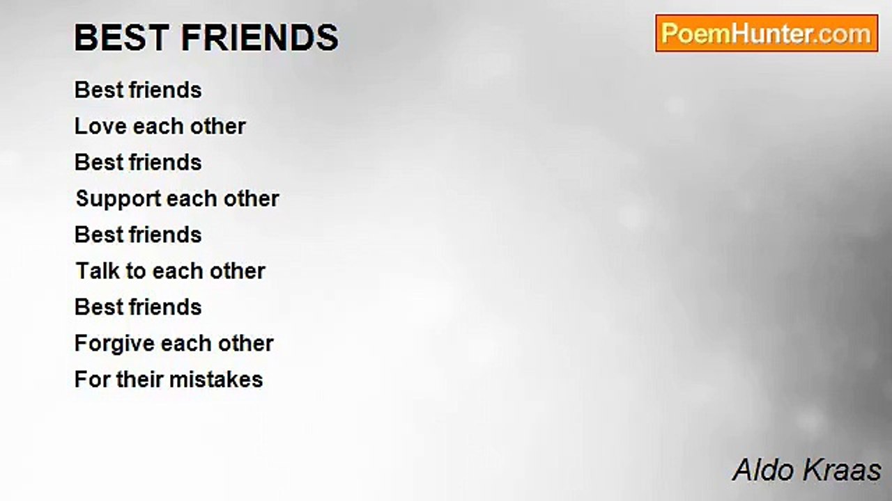 Aldo Kraas - BEST FRIENDS