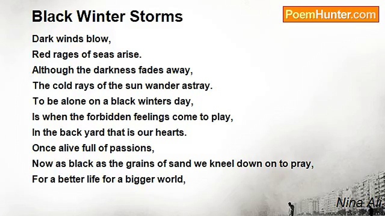 Nina Ali - Black Winter Storms