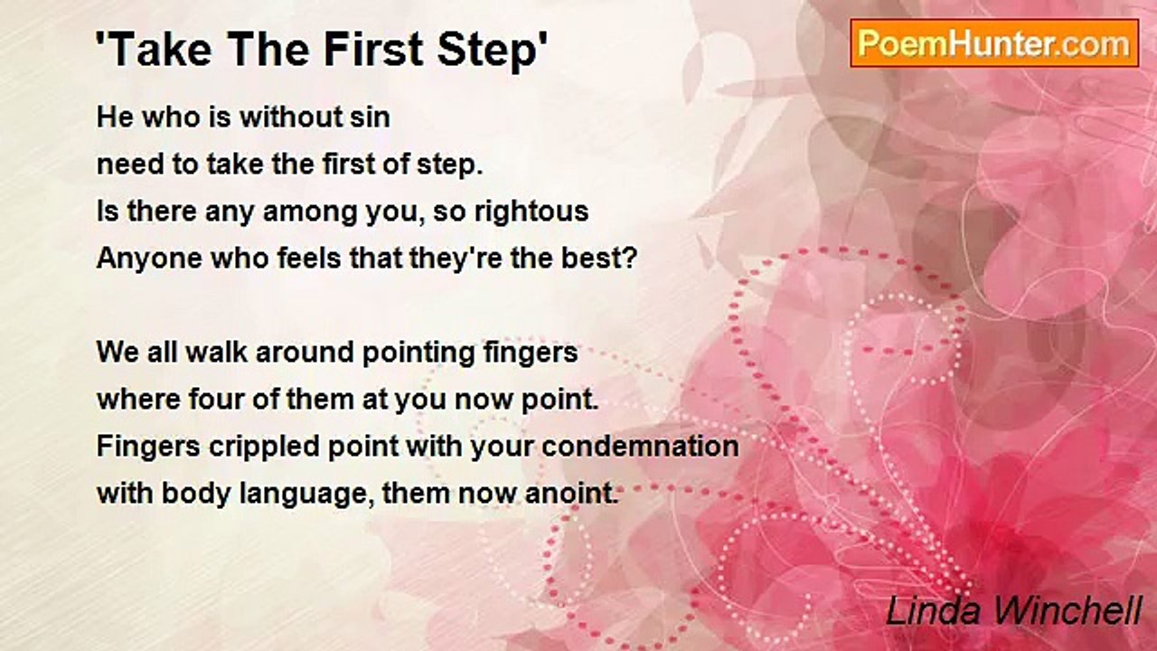 Linda Winchell - 'Take The First Step'