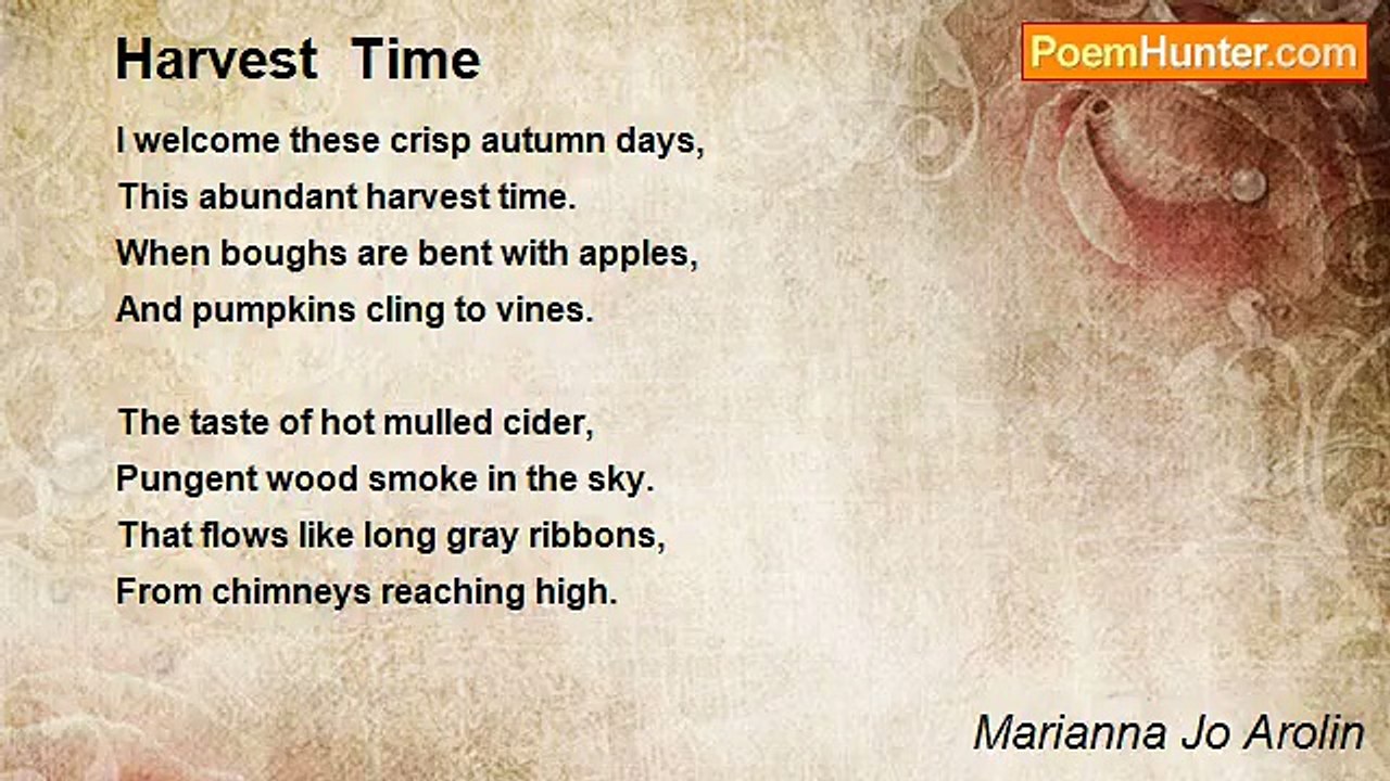 Marianna Jo Arolin - Harvest  Time