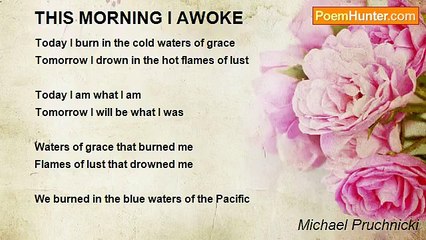 Michael Pruchnicki - THIS MORNING I AWOKE