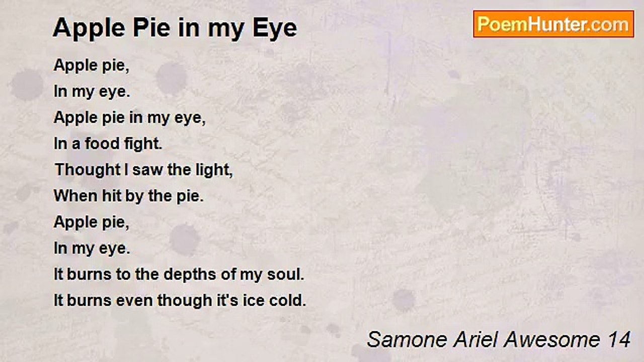Samone Ariel Awesome 14 - Apple Pie in my Eye