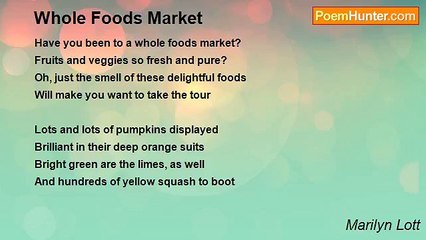 Marilyn Lott - Whole Foods Market