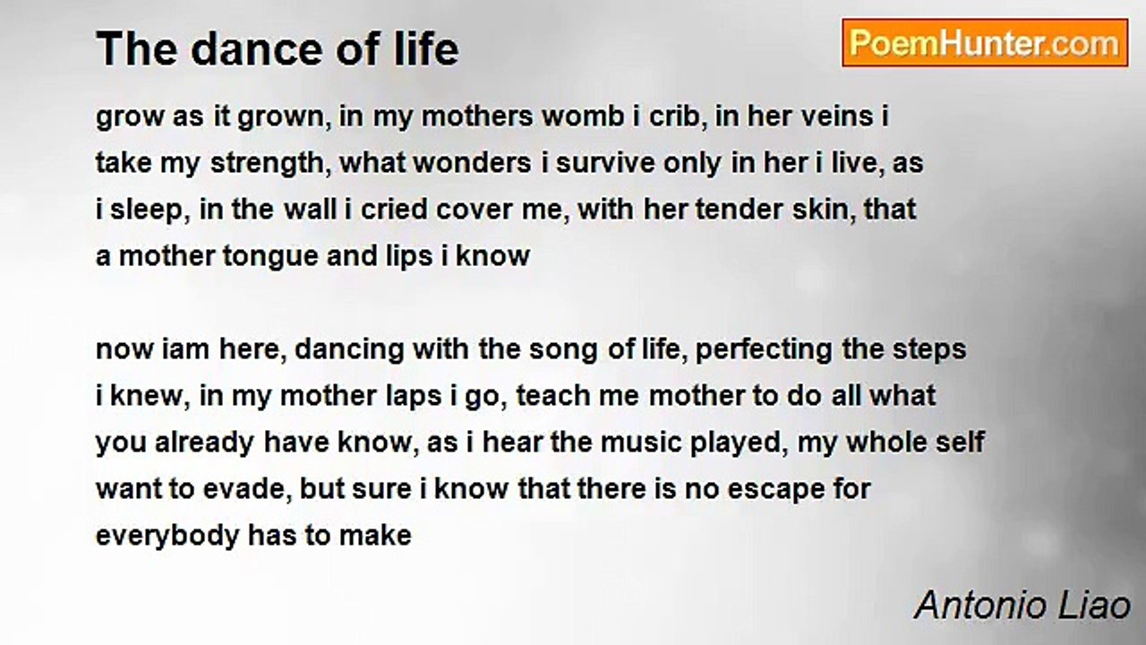 Antonio Liao - The dance of life