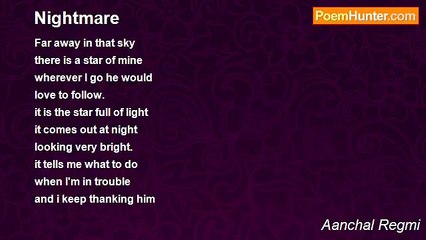 Aanchal Regmi - Nightmare