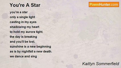 Kaitlyn Sommerfield - You're A Star