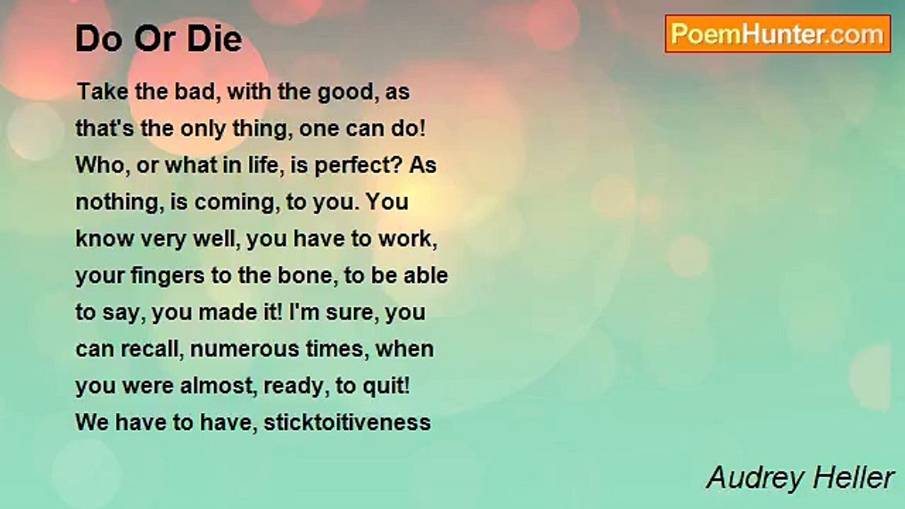 Audrey Heller - Do Or Die