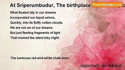 Jagannath rao Adukuri - At Sriperumbudur, The birthplace of Ramanujacharya