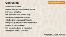 Heather Marie Allens - Confusion