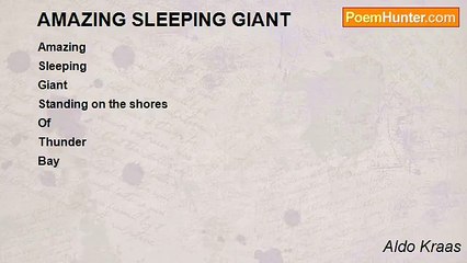 Aldo Kraas - AMAZING SLEEPING GIANT