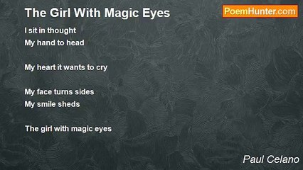 Paul Celano - The Girl With Magic Eyes