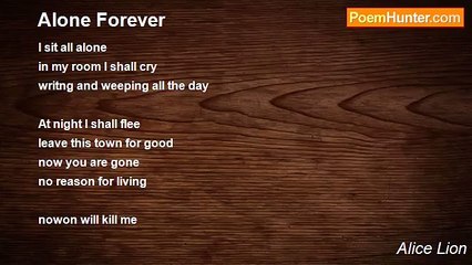Alice Lion - Alone Forever