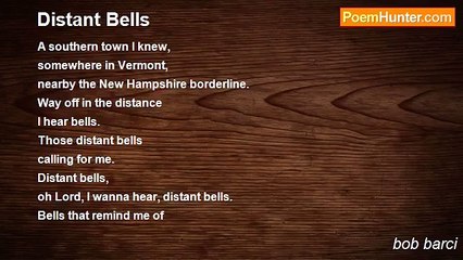 bob barci - Distant Bells
