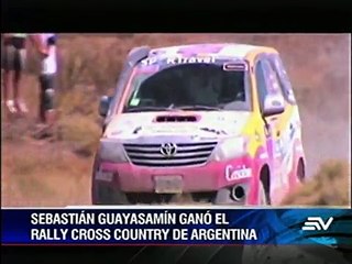 Piloto ecuatoriano gana el rally en Argentina y se prepara para el Dakar