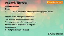 Ethan Petersen - Anorexia-Nervosa