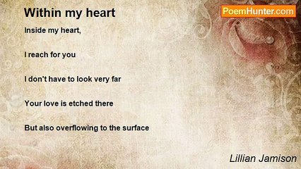 Lillian Jamison - Within my heart