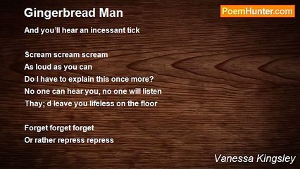 Vanessa Kingsley - Gingerbread Man