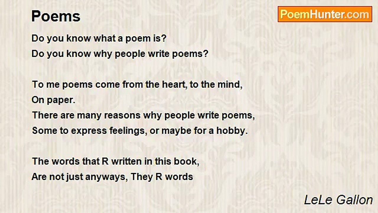 LeLe Gallon - Poems