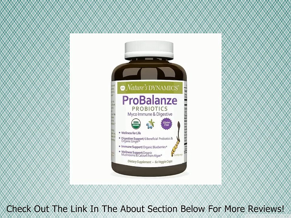 Probalanze Probiotics 6 Live Beneficial Probiotics and Organic Whole Foods for Digestion and Immune System Health