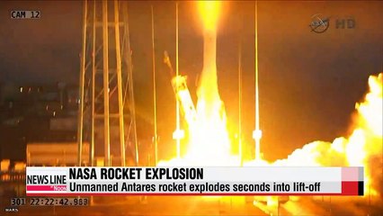 NASA-contracted rocket exploded seconds into lift-off