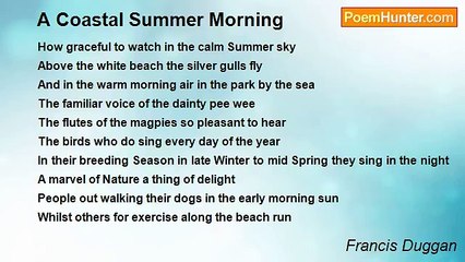 Francis Duggan - A Coastal Summer Morning