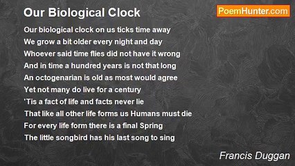 Francis Duggan - Our Biological Clock