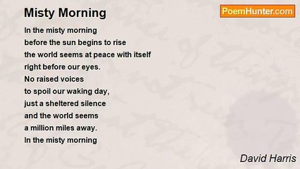 David Harris - Misty Morning